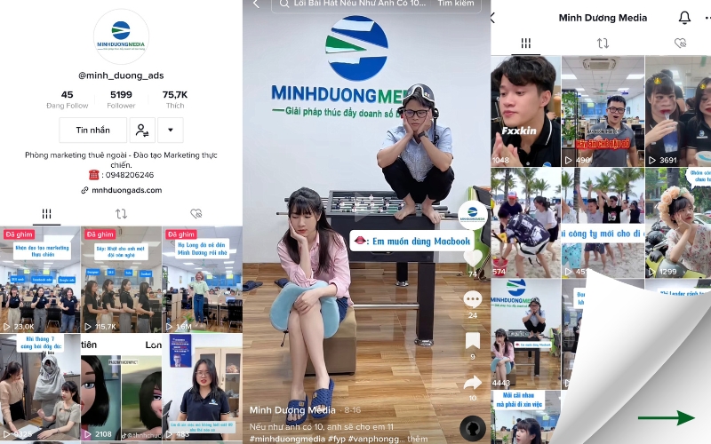 xây dựng kênh Tiktok